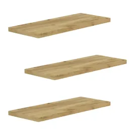 zestaw-2x-polka-40-cm-scienna-dab-z-czarnym-wykonczeniem-do-pokoju-salonu