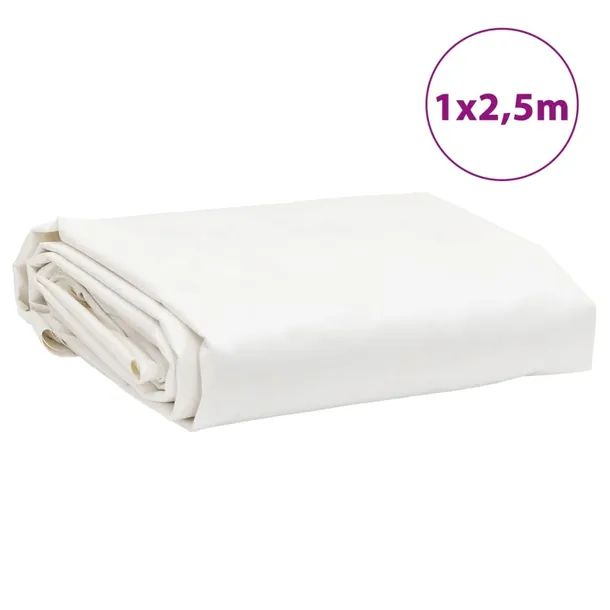 plandeka-biala-1x25-m-650-g-m-stan-nowy-marka-vidaxl