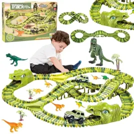 tor-wyscigowy-dinozaur-xxl-dino-park-tor-przeszkod-dinozaury-zestaw-240-el