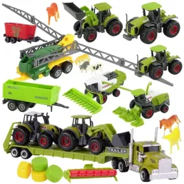 ciagnik-traktor-maszyny-rolnicze-kombajn-duzy-zestaw-farmera-rolnika-23-el
