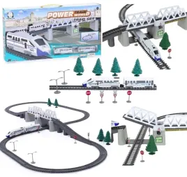 kolejka-elektryczna-pociag-ogromny-tor-tunel-podnoszony-most-366cm-wagony