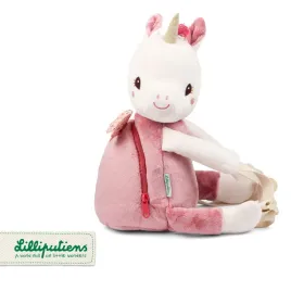 lilliputiens-miekki-plecak-przytulanka-jednorozec-lena