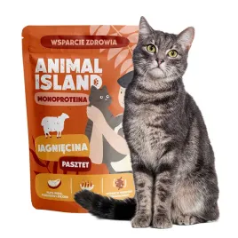 animal-island-karma-mokra-dla-kota-jagniecina-100g-monobialkowa