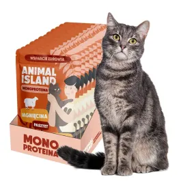 animal-island-karma-mokra-dla-kota-monoproteinowa-jagniecina-zestaw-10x100g