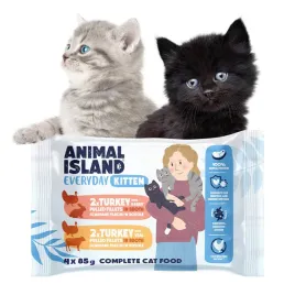 animal-island-karma-mokra-kitten-4x85g-indyk-krolik-i-indyk-cielecina