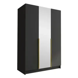 szafa-calia-ii-150cm-z-lustrem-duza-garderoba-czarny-zloty