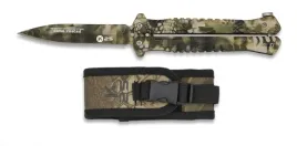 Zdjęcie produktu Nóż Składany Motylkowy Motylek K25 Sand Camo Phyton 02132 Balisong Balik