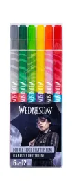 flamastry-dwustronne-okragle-astra-wednesday-6-sztuk-12-kolorow