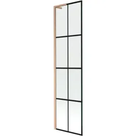mexen-next-l-parawan-1-skrzydlowy-50x150cm-czarny-miedz-szczotkowana