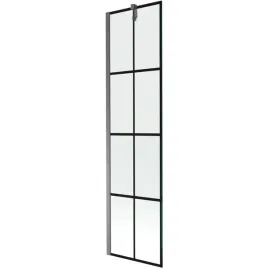 mexen-next-parawan-1-skrzydlowy-50x150-cm-czarny-wzor-gun-metal
