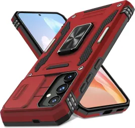 etui-do-samsung-a35-a55-czerwone-pancerne-z-podstawka-ochrona-antyposlizgow