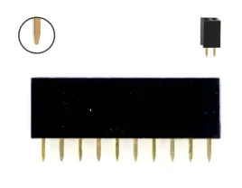 2x-pinheader-10pin-dystans-goldpin-8-5mm-2-54mm