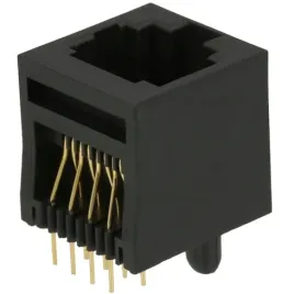 gniazdo-rj45-8p8c-pionowe-czarne-zlocone-styki-8-pin