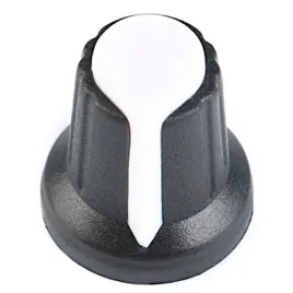 galka-pokretlo-potencjometra-biala-6mm-wh148-17-10-16mm-bialo-czarna