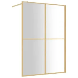 scianka-prysznicowa-przezroczyste-szklo-esg-zlota-140x195-cm