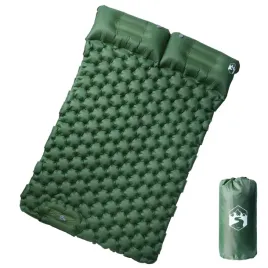 materac-samopompujacy-z-poduszkami-2-osobowy-zielony