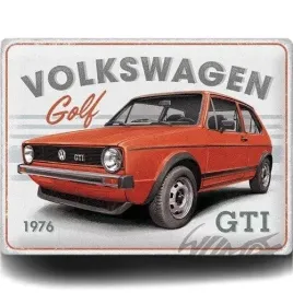tablica-plakat-30x40-vw-golf-gti-1976-23341