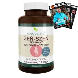 medverita-zen-szen-ekstrakt-30percent-pamiec-sen-redukcja-stresu-120kaps
