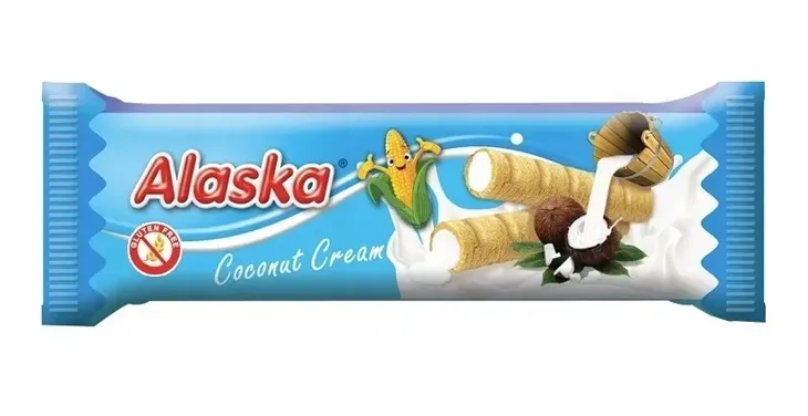 Alaska Rurki kukurydziane kokosowe 48 szt x 18 g