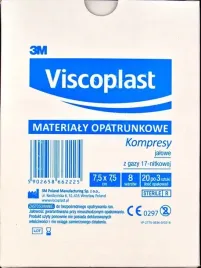 20-szt-viscoplast-jalowe-kompresy-gazowe-7-5x7-5cm