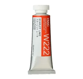 akwarela-w-tubce-holbein-15ml-scarlet-lake-w222
