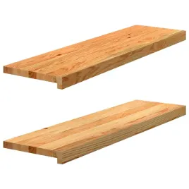 parapety-2-szt-jasnobrazowy-90x30x2-cm-lite-drewno-debowe