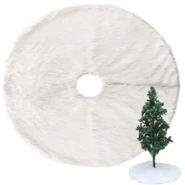 dywanik-pod-choinke-na-swieta-mata-futerko-bialy-okragly-90cm-okragly