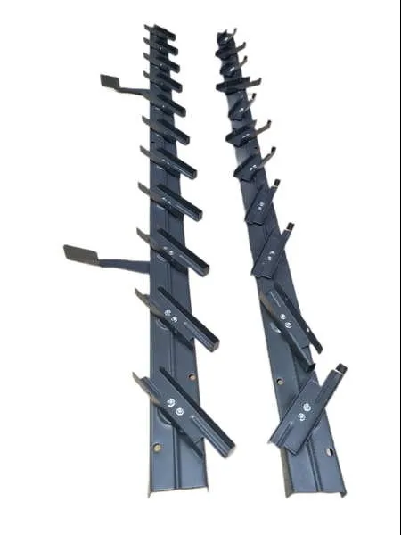 System prowadzący żaluzji. Stal 100cm Antracyt. Mechanizm Ruchome deseczki.