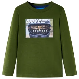 dzieciecy-longsleeve-z-nadrukiem-kasku-ciemne-khaki-rozmiar-128-7-8-lat