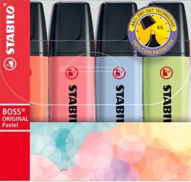 zakreslacz-stabilo-boss-4kol-pastel-70-4-3-a-5