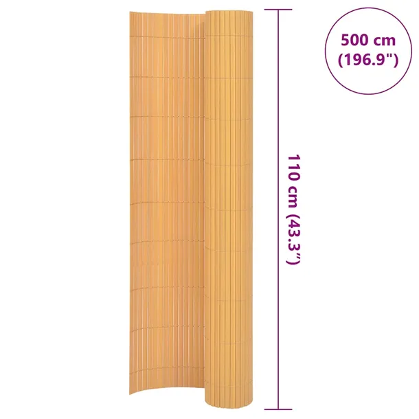 plotek-ogrodowy-pvc-110x500-zolty-stan-nowy