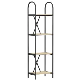 polka-na-ksiazki-dab-sonoma-40-x-30-x-146-cm