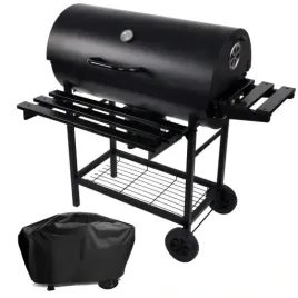 grill-weglowy-beczka-ruszt-zeliwny-70x35cm-pokrowiec