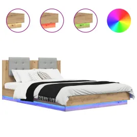 rama-lozka-z-wezglowiem-dab-rzemieslniczy-150-x-200-cm
