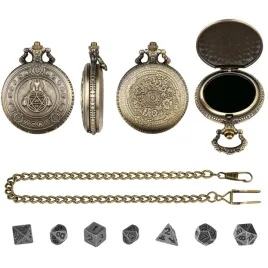 zegarek-pudelko-alchemik-kosci-srebrny-malutki-zestaw-7-metalowych-kosci