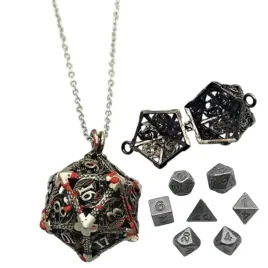 naszyjnik-kostka-k20-zabojca-smokow-srebrny-malutki-zestaw-7-metalowych-k