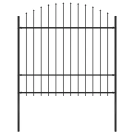 ogrodzenie-ogrodowe-woerden-z-wlocznia-stalowe-170x175-cm-czarne