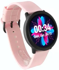 Zdjęcie produktu Hagen SMARTWATCH HC93-CZARNO-RÓŻOWY SILIKON