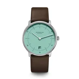 zegarek-sternglas-naos-turquoise-silver-38-mm
