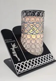 znicz-lampion-witraz-vip-premium-solar-srebrny