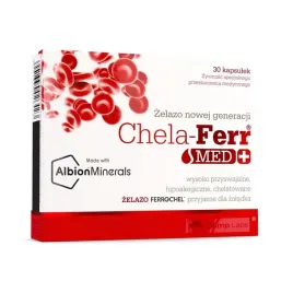 olimp-chela-ferr-med-30kaps-mocne-zelazo