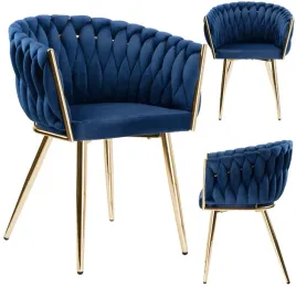 krzeslo-plecione-welurowe-velvet-nowoczesne-granatowe-glamour-zlote-nogi