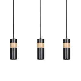lampa-wiszaca-akari-3-black-skandynawska-tuby-drewno-czarna