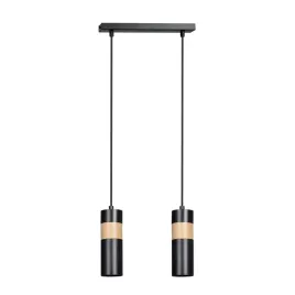 lampa-wiszaca-akari-2-black-skandynawska-tuby-drewno-czarna