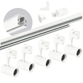 oswietlenie-szynowe-3-fazowe-szyna-1m-2m-5x-lampa-lacznik-l-bialy-komplet