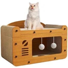 drapak-dla-kota-legowisko-nuxie-domek-pietrowy-60cm-budka