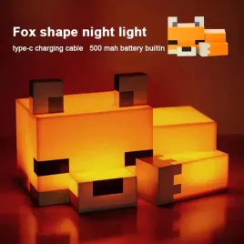 lampka-nocna-lisek-usb-miekkie-pomaranczowe-swiatlo