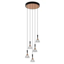 kaskadowa-lampa-wiszaca-guay-le44215-led-30w-3000k-stozki-czarna-zlota