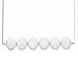 lampa-wiszaca-tipuani-le44625-led-34w-3000k-bubbles-zlota-przezroczysta