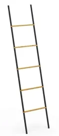wieszak-drabinka-na-reczniki-czarna-stal-drzewo-bambusowe-awd02061904